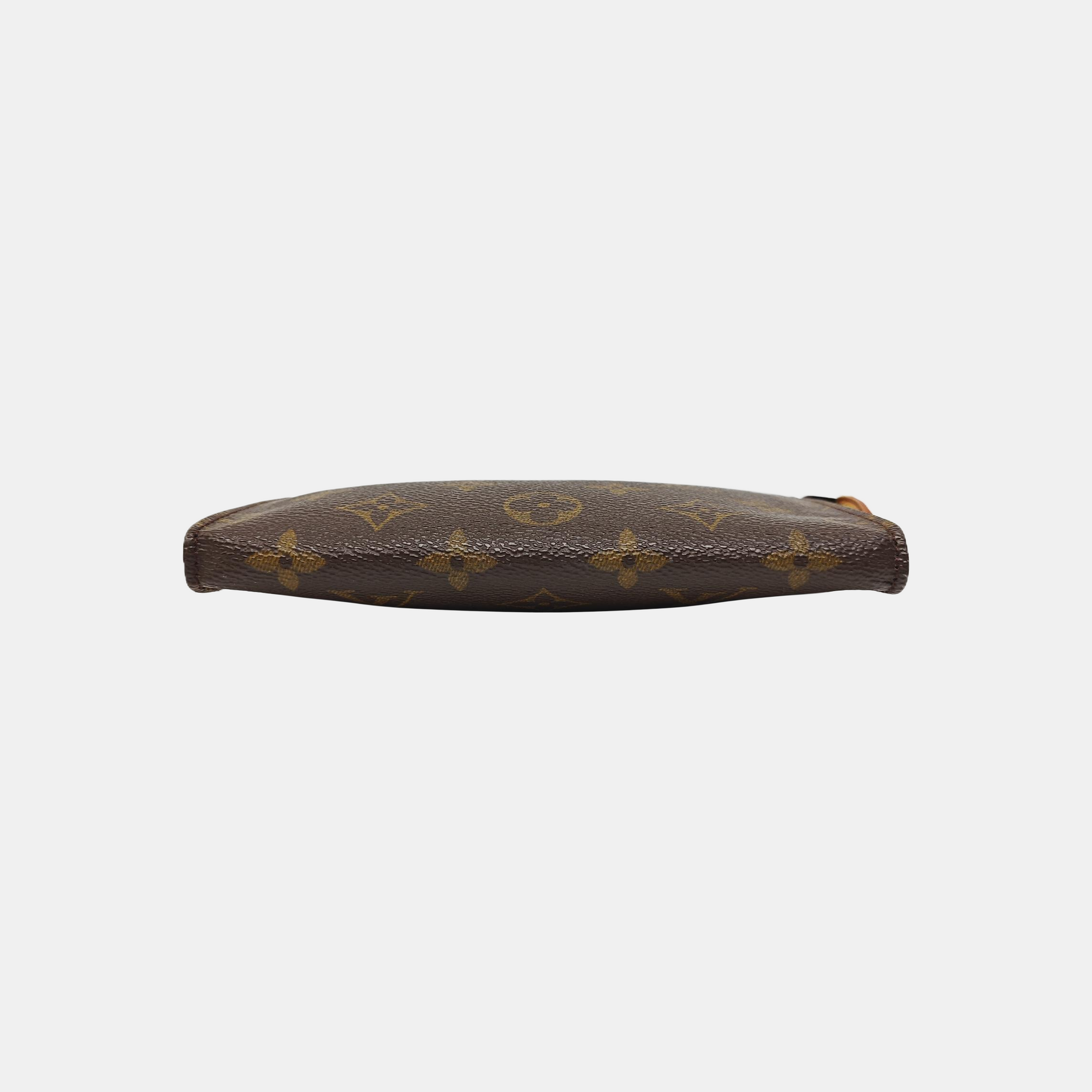 BUCKET Monogram Coated Canvas Brown