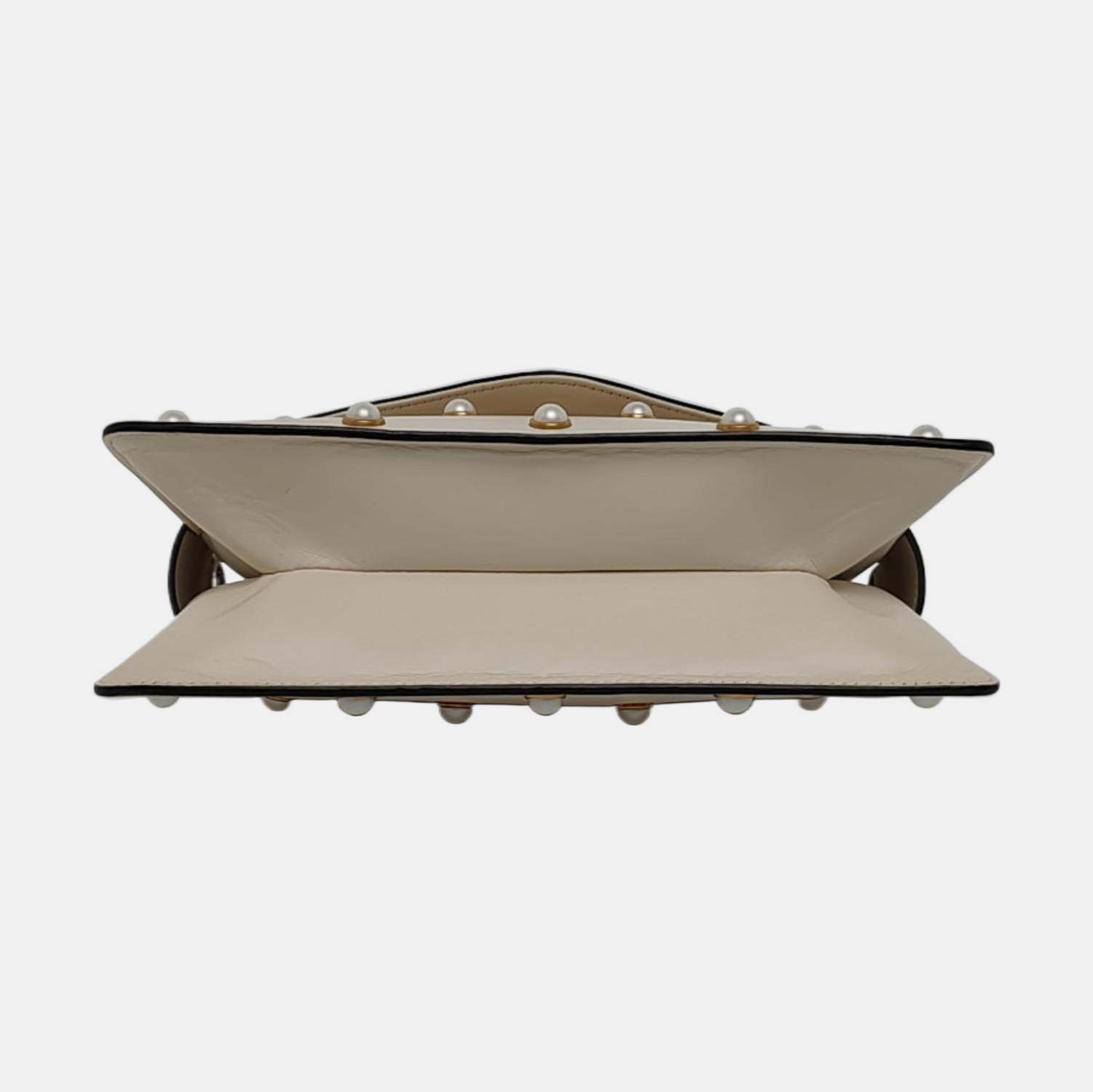 Queen Margaret Mini Calfskin White
