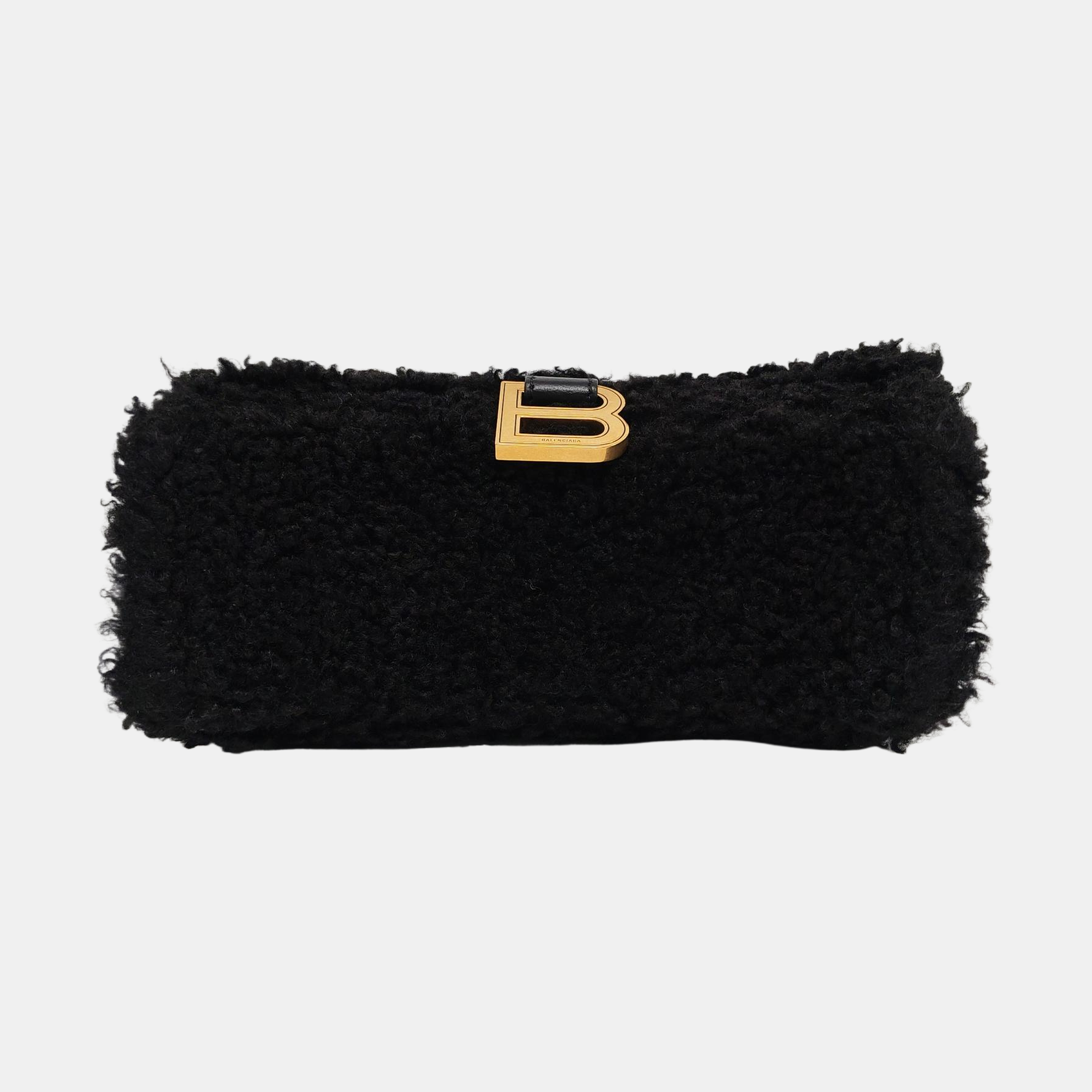 Hourglass Mini Sheepskin Black