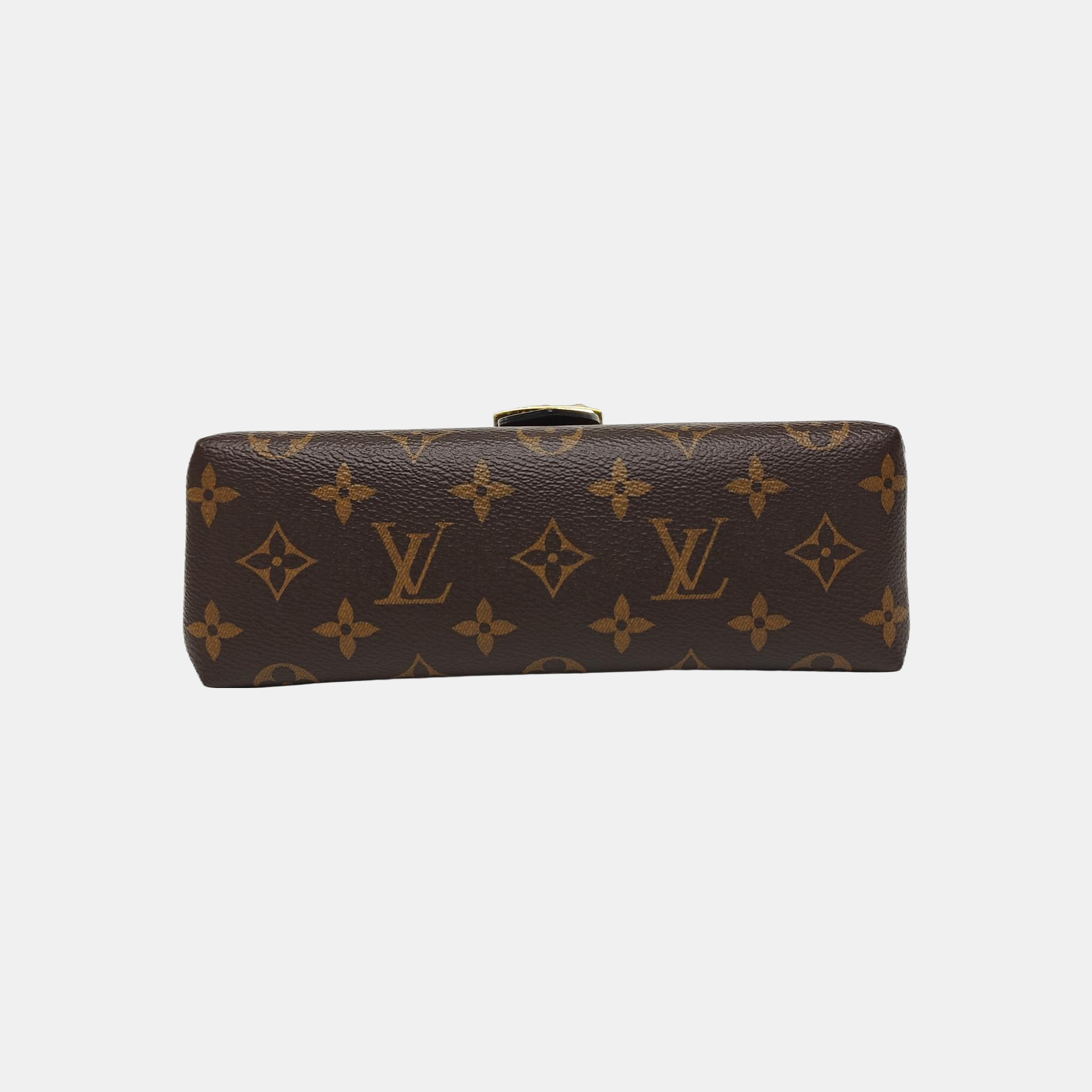 LOCKY BB Monogram Coated Canvas Brown