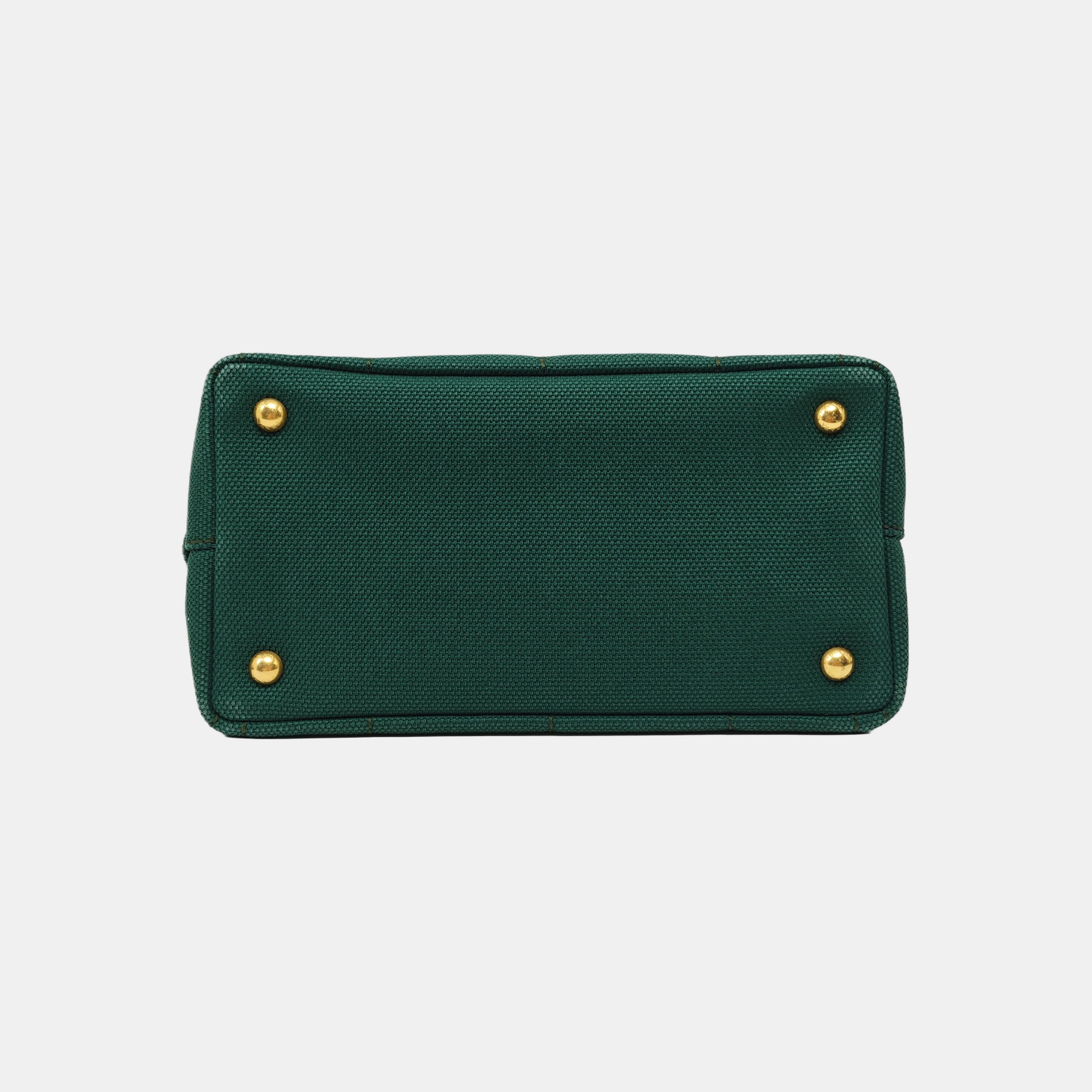 Denim Quilted Canvas Green