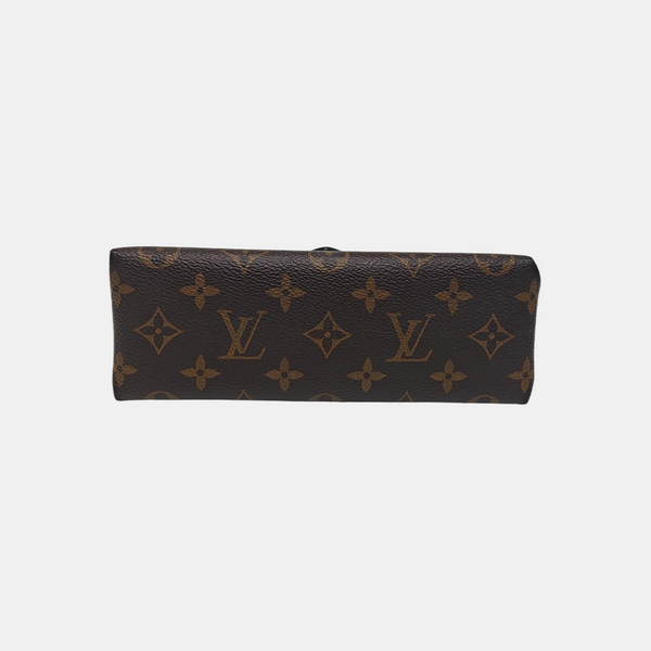 LOCKY BB Monogram Coated Canvas Brown