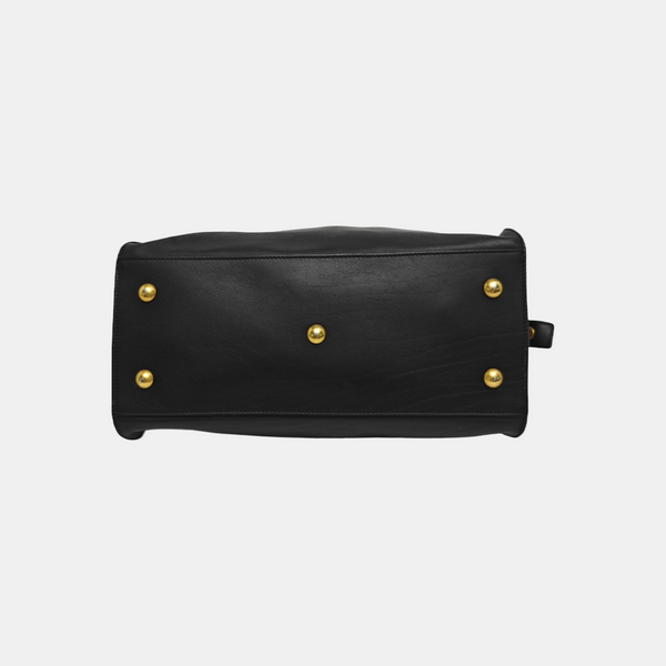 CHYC Y LIGNE Small Calfskin Black
