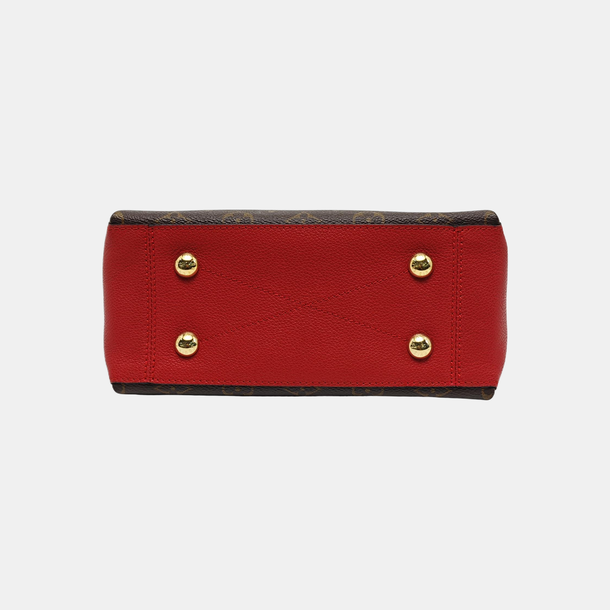 SURENE BB Monogram Coated Canvas Brown