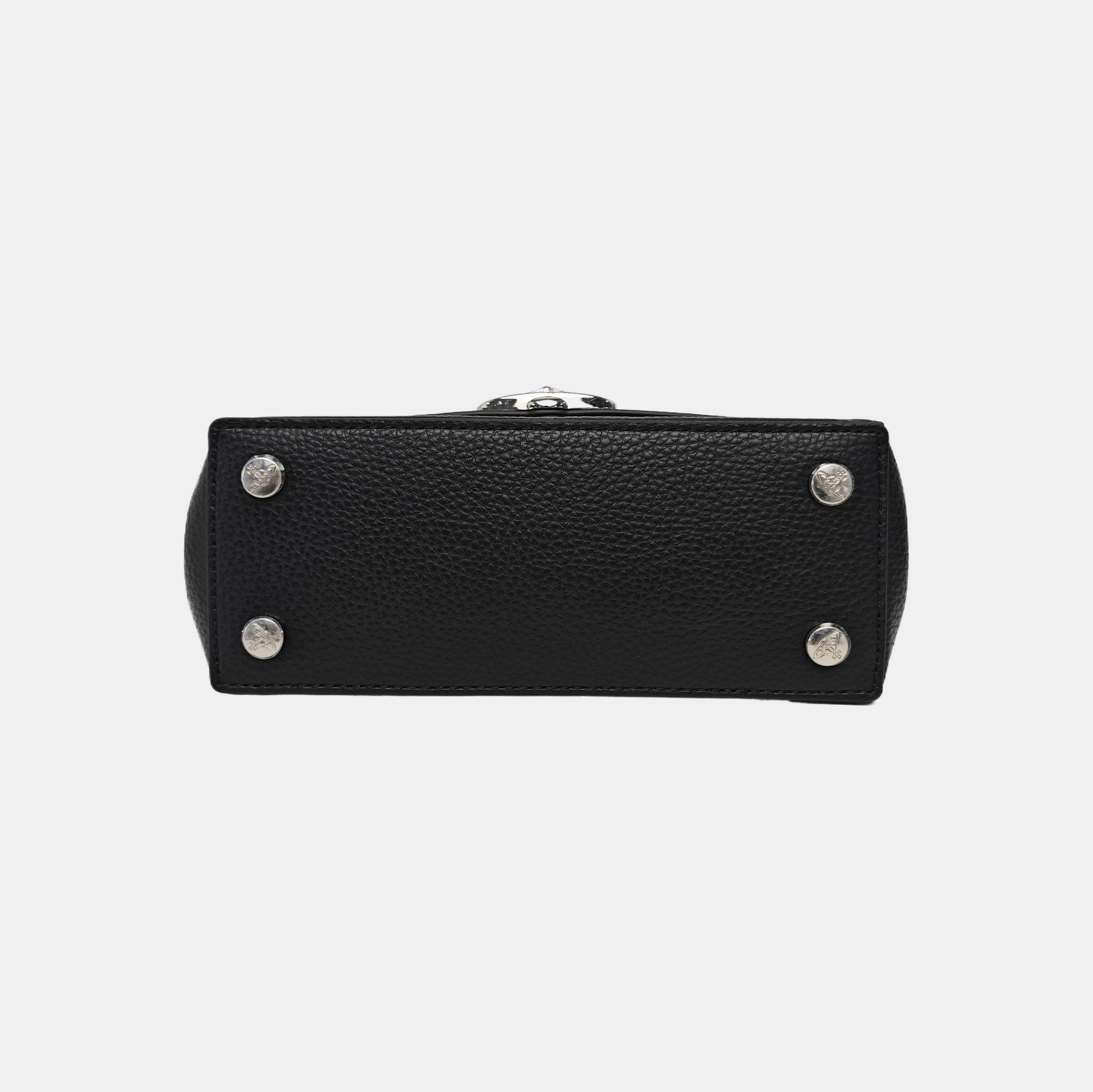 Calfskin Shoulder Bag Black