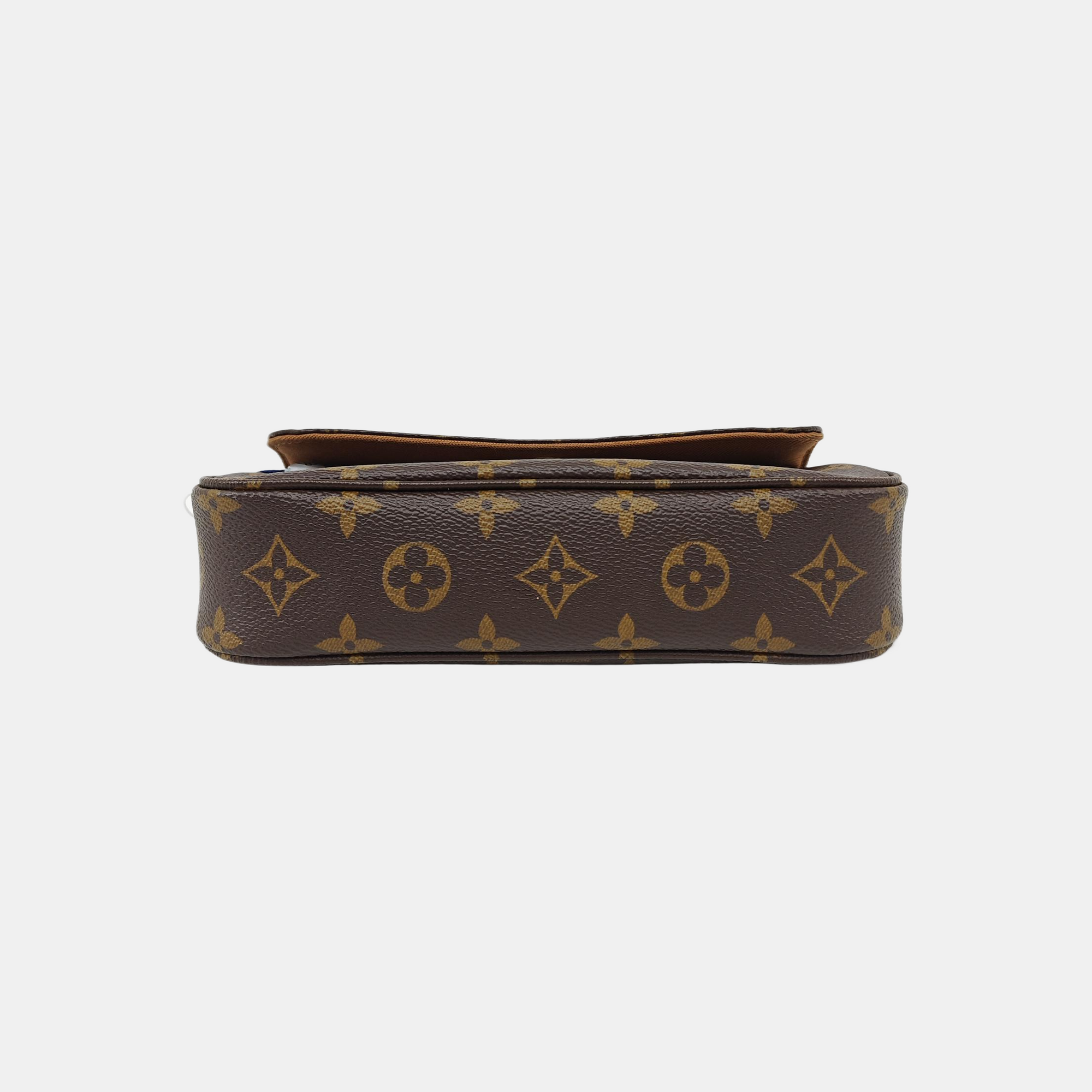 IVY Monogram Coated Canvas Brown