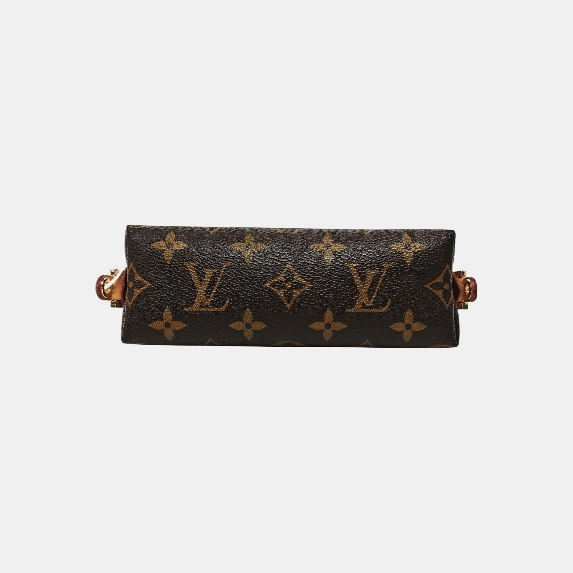 COSMETIC PM Monogram Coated Canvas Brown