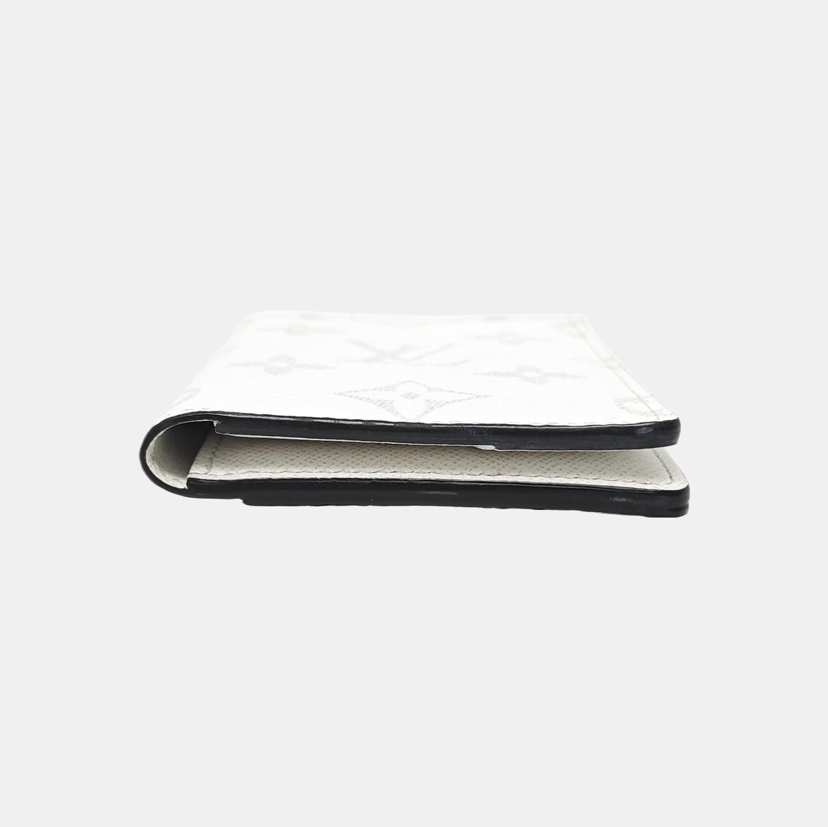 Monogram Coated Canvas Card Holder White