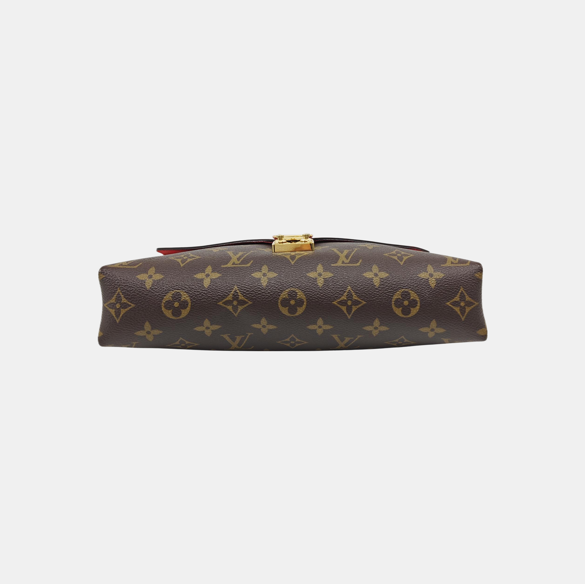 PALLAS BB Monogram Coated Canvas Brown