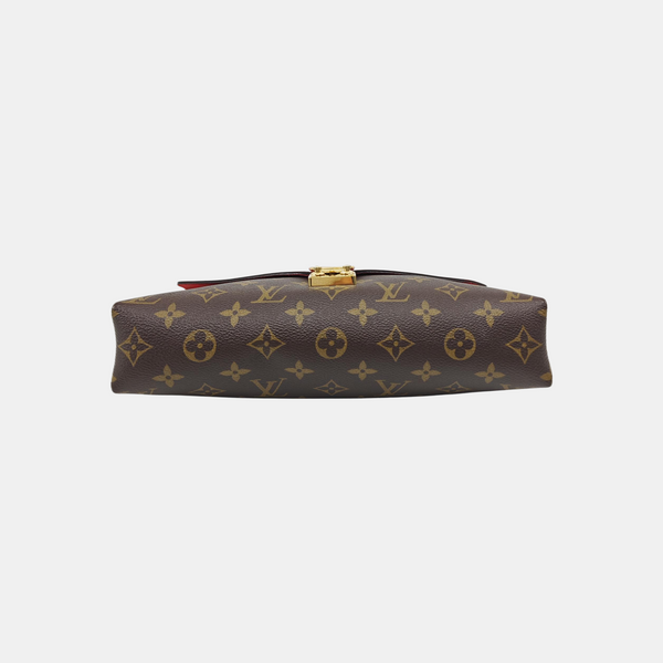 PALLAS BB Monogram Coated Canvas Brown