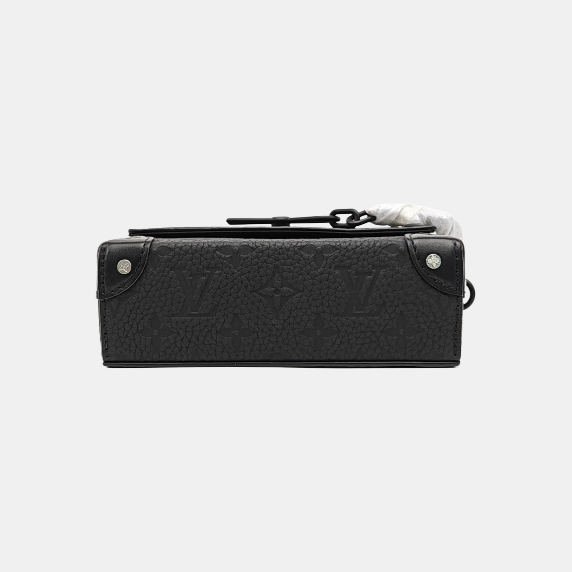 SOFT TRUNK Mini Monogram Calfskin Black
