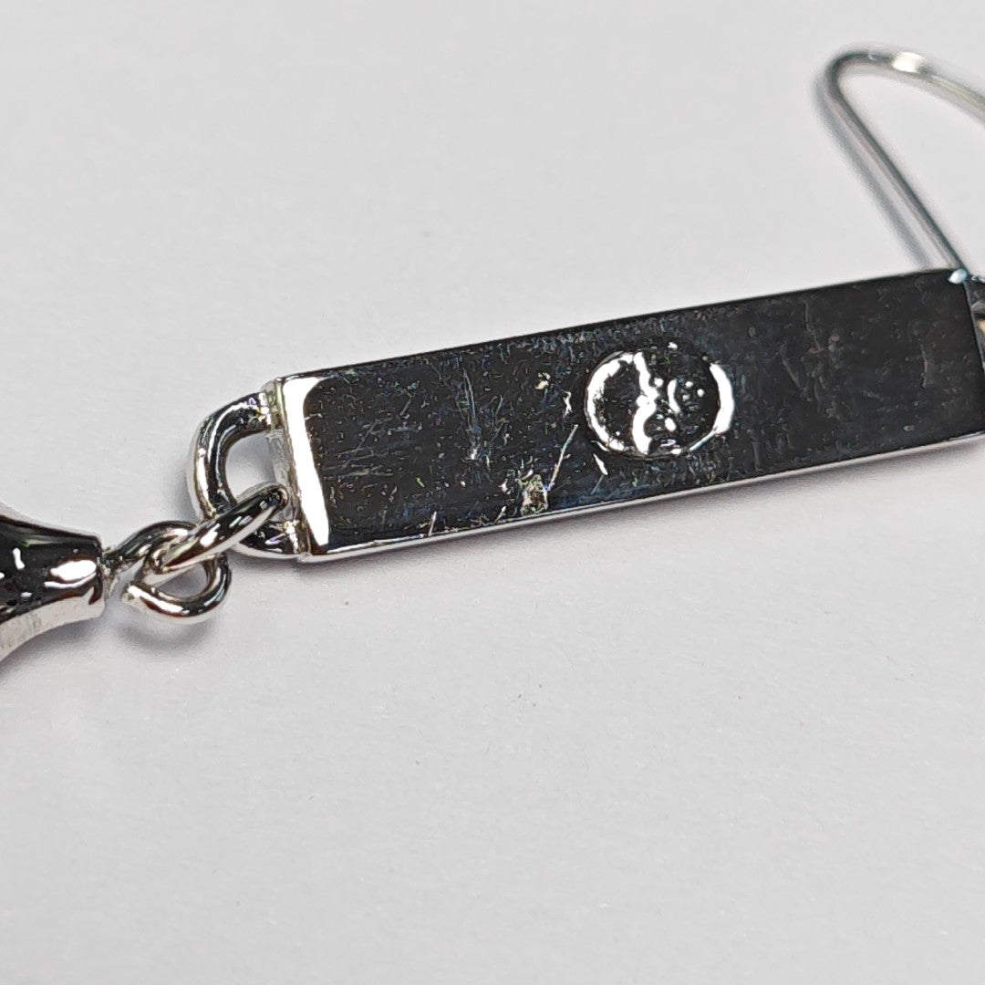 Dio(r)evolution Metal Silver Earrings