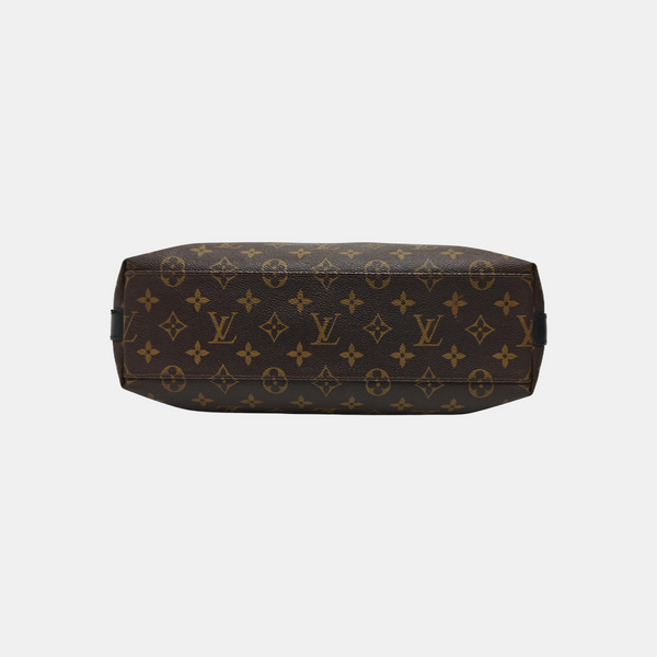KITAN Monogram Coated Canvas Brown
