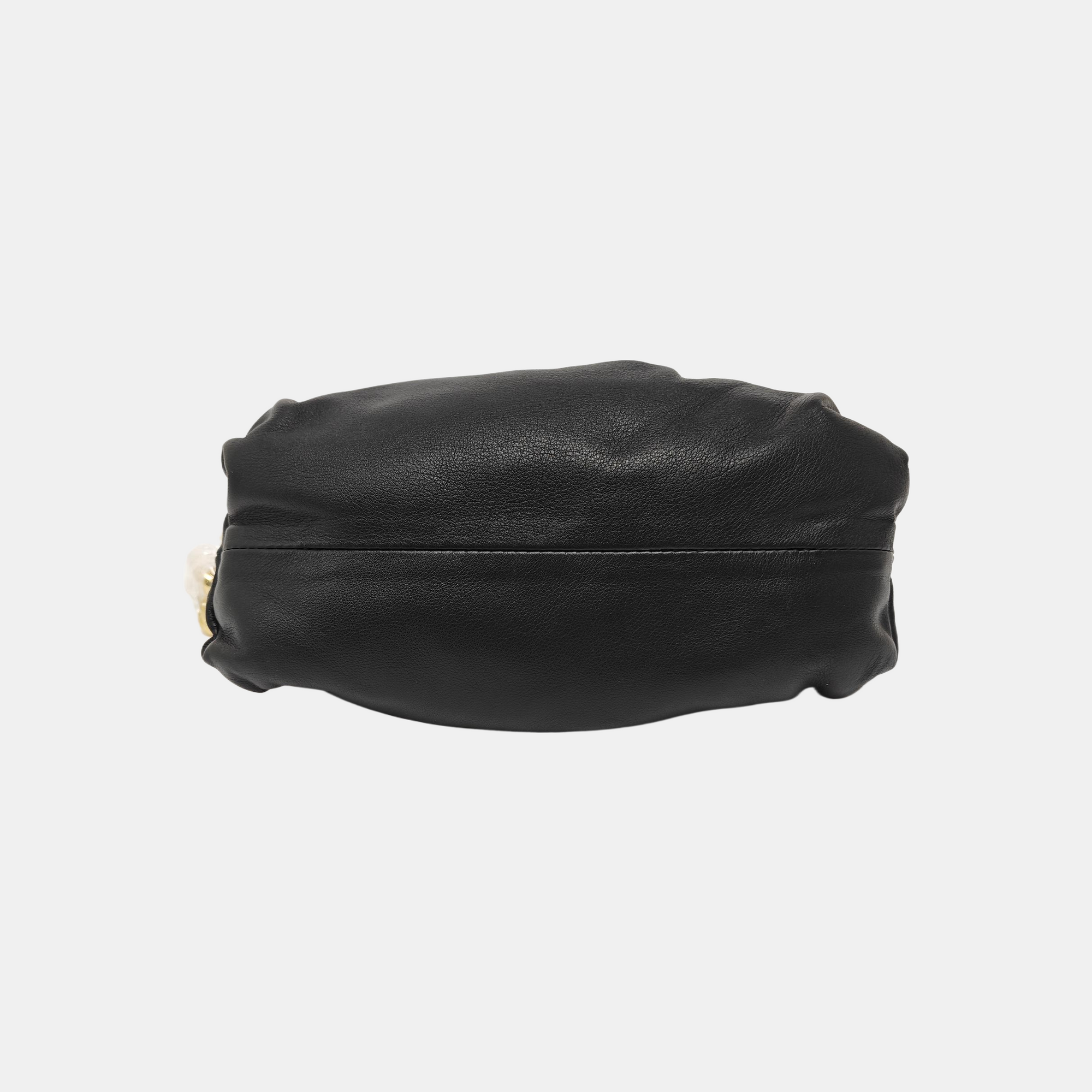 The Pouch Mini Calfskin Black