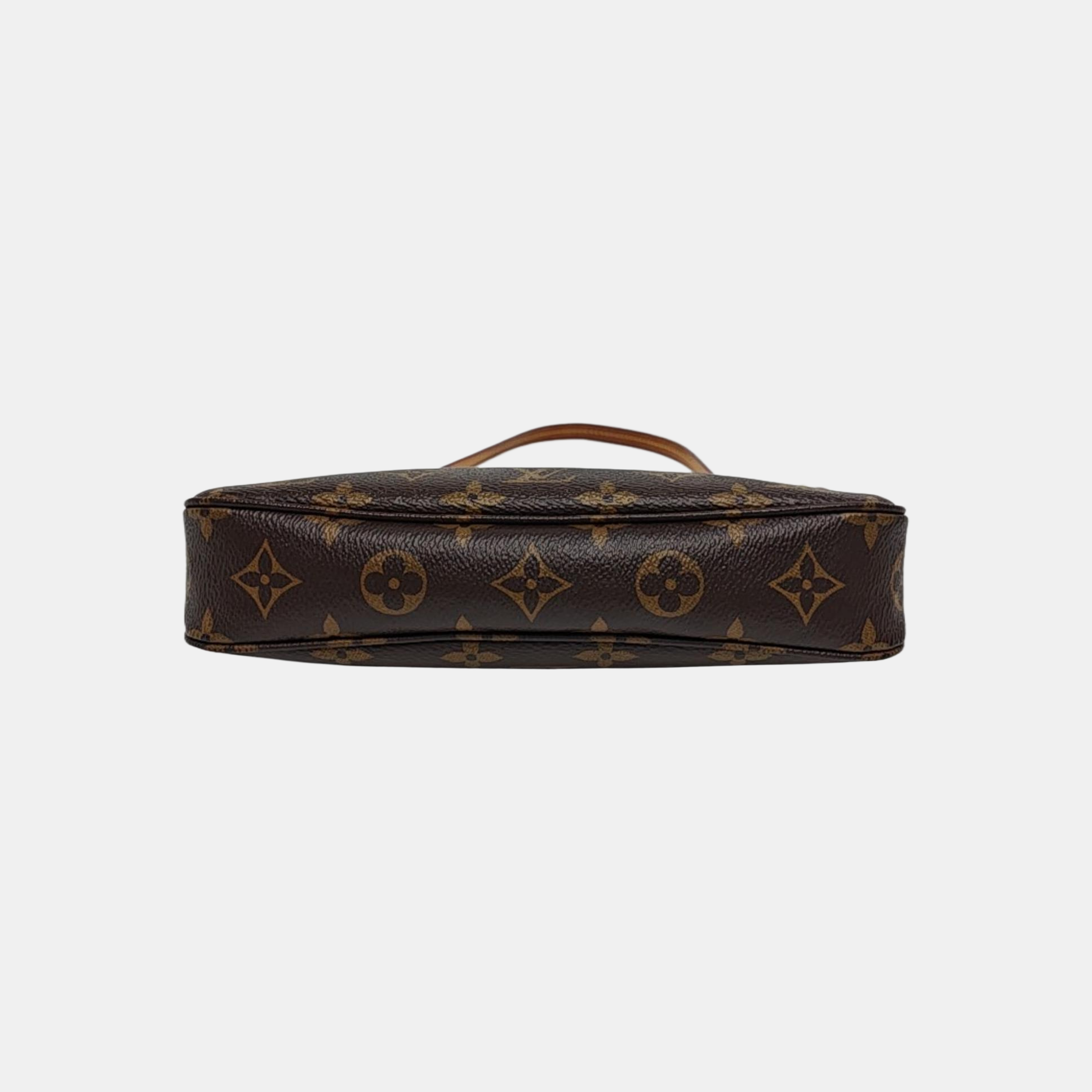 ACCESSOIRES GM Monogram Coated Canvas Brown