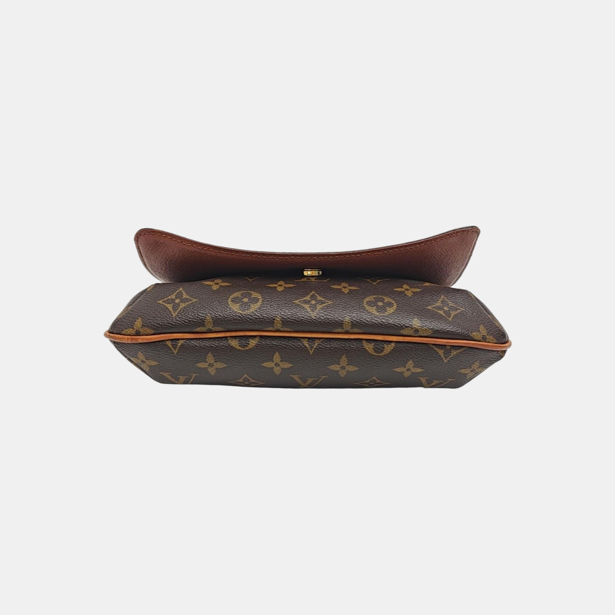 MUSETTE TANGO Monogram Coated Canvas Brown