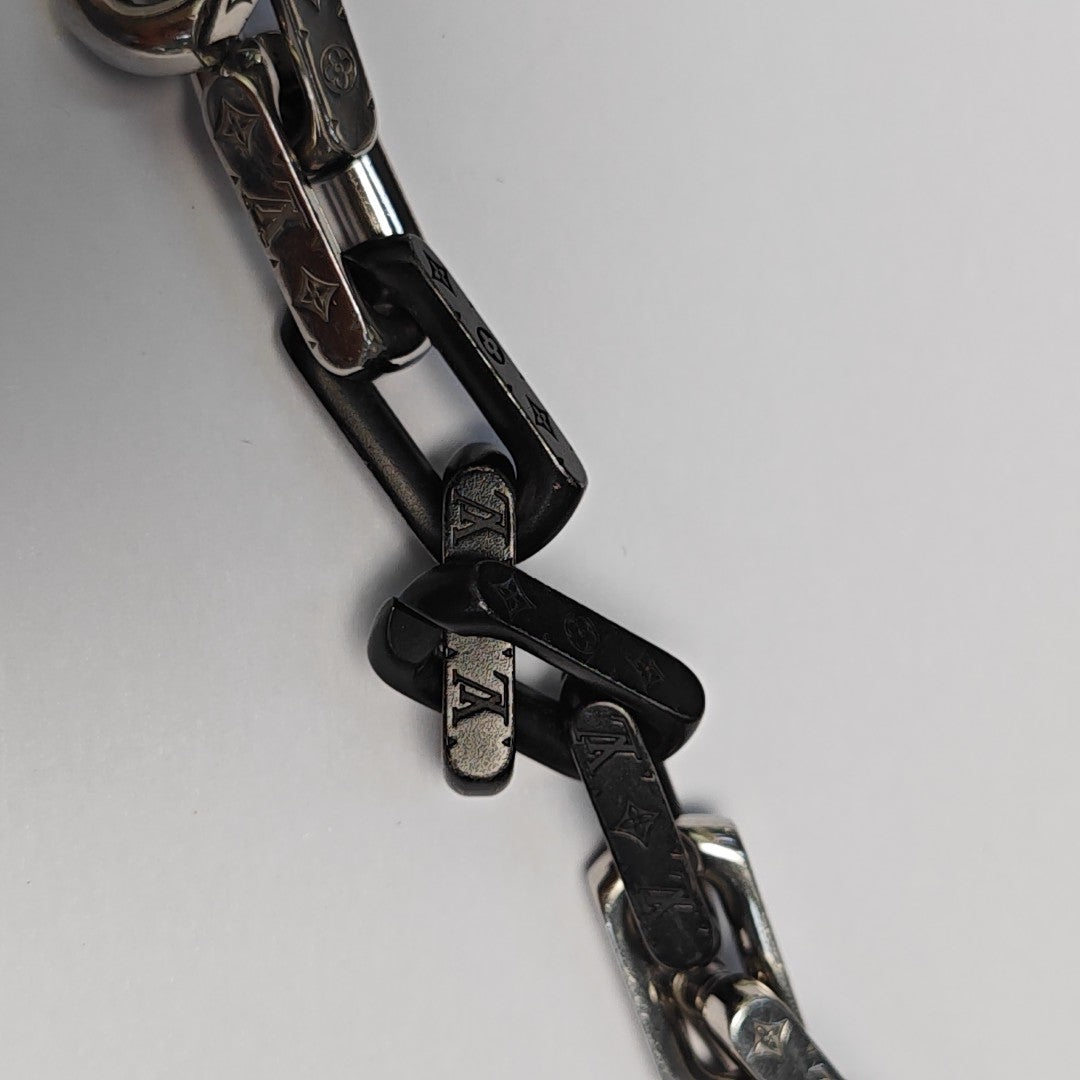 MONOGRAM CHAIN Metal Silver Bracelet