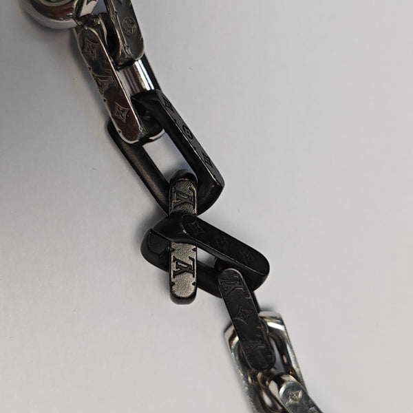 MONOGRAM CHAIN Metal Silver Bracelet