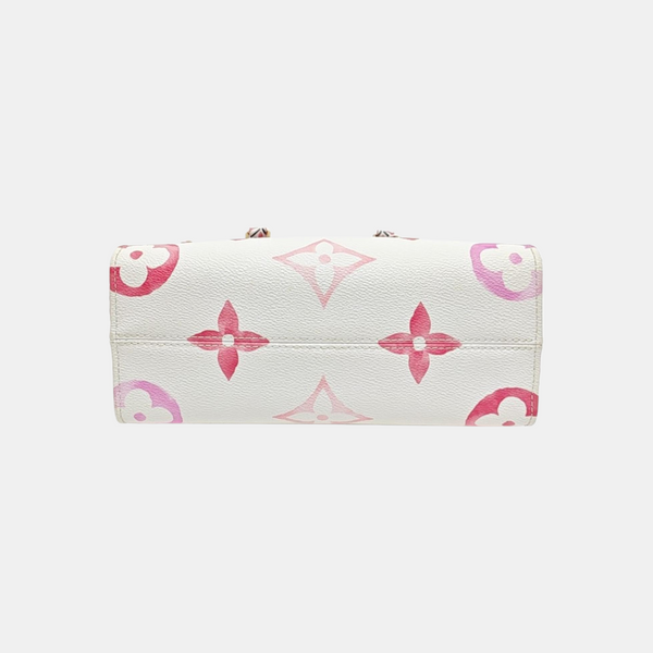 ONTHEGO PM Monogram Coated Canvas White
