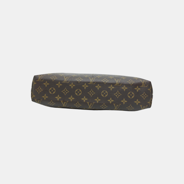7 DAYS A WEEK Damier Ebene Coated Canvas Brown