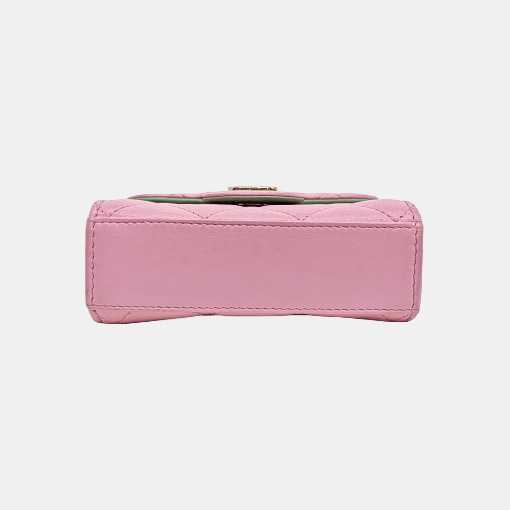 Quilted Lambskin Shoulder Bag Pink