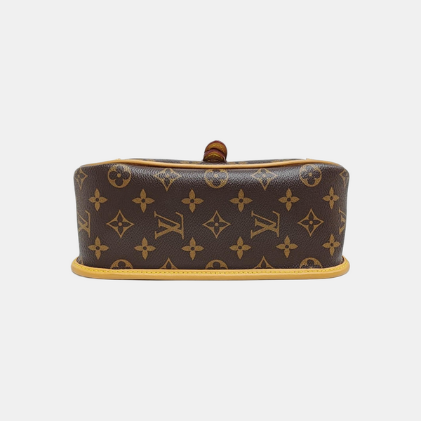 DIANE Monogram Coated Canvas Brown