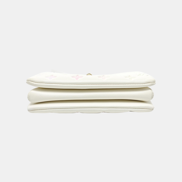 COUSSIN BB Monogram Calfskin White
