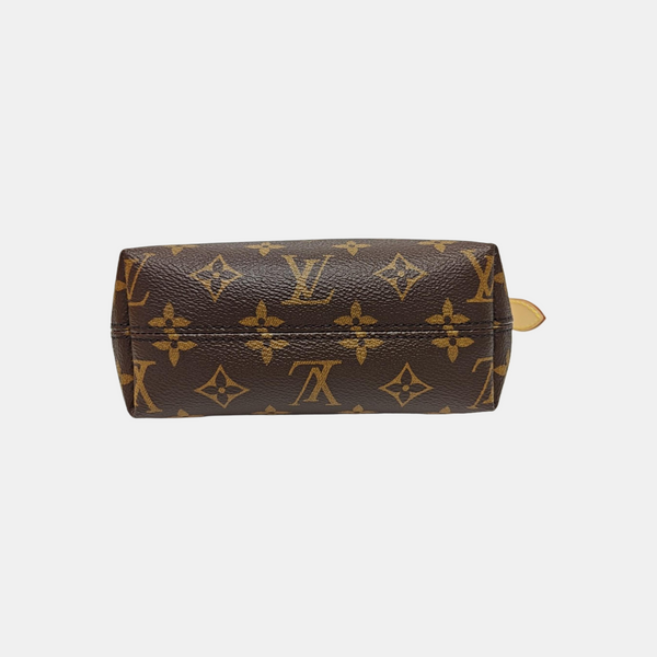 HILLS Monogram Coated Canvas Brown