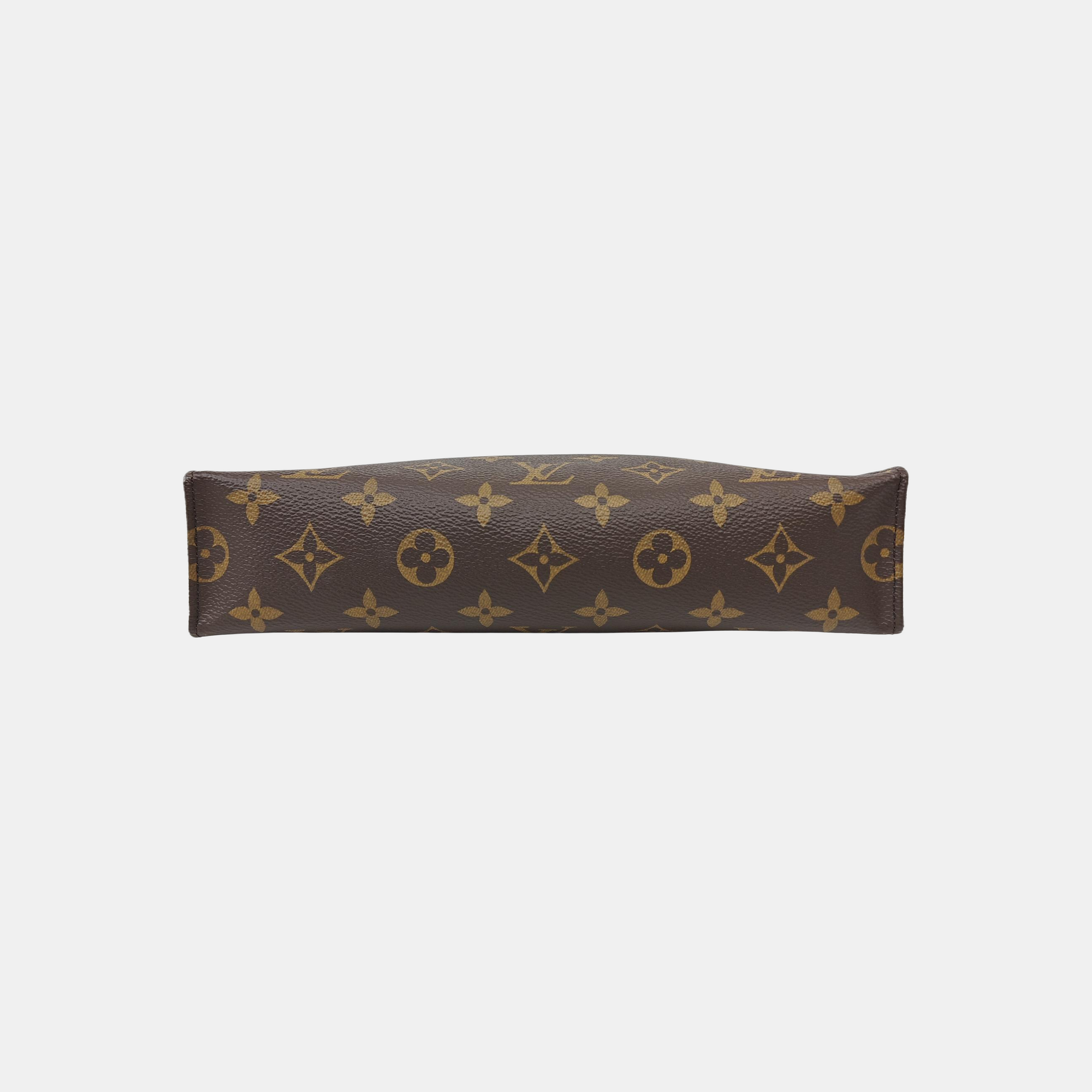 TOILET POCKET 26 Monogram Coated Canvas Brown