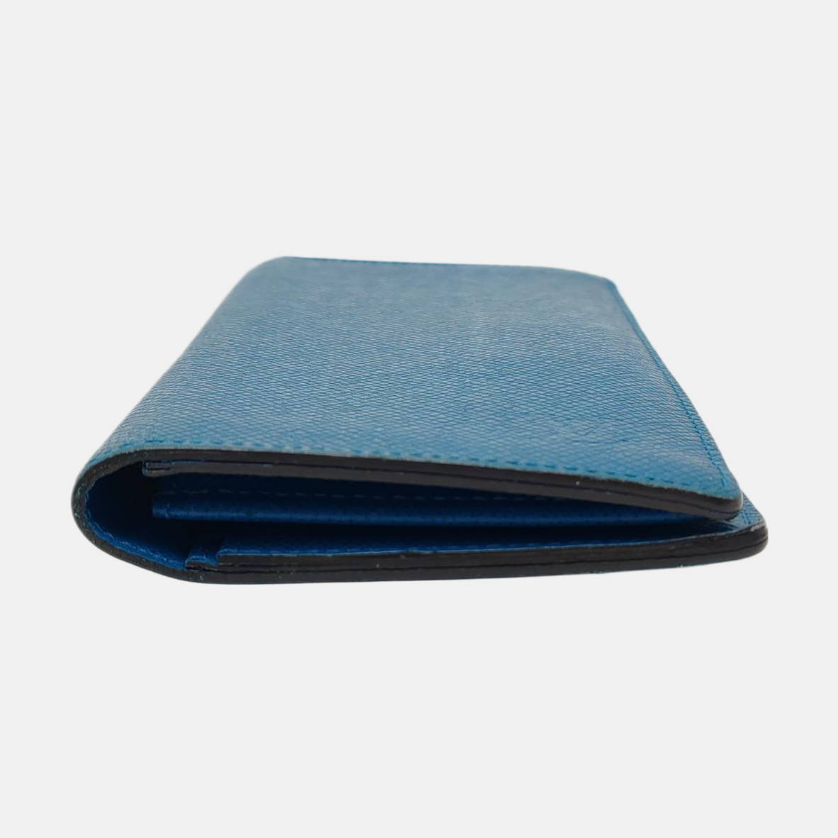BRAZZA Calfskin Blue Wallet