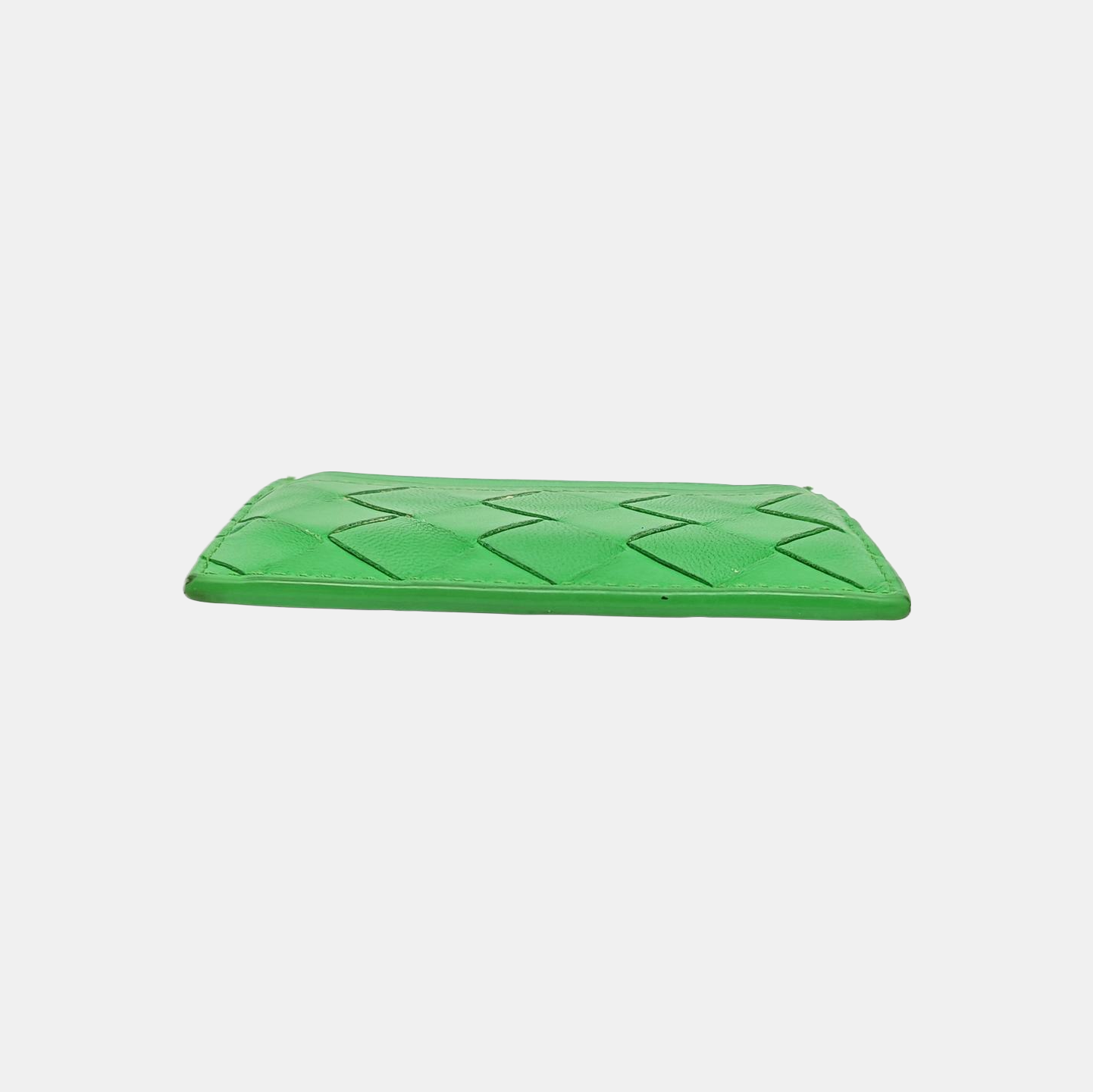 Lambskin Card Holder Green
