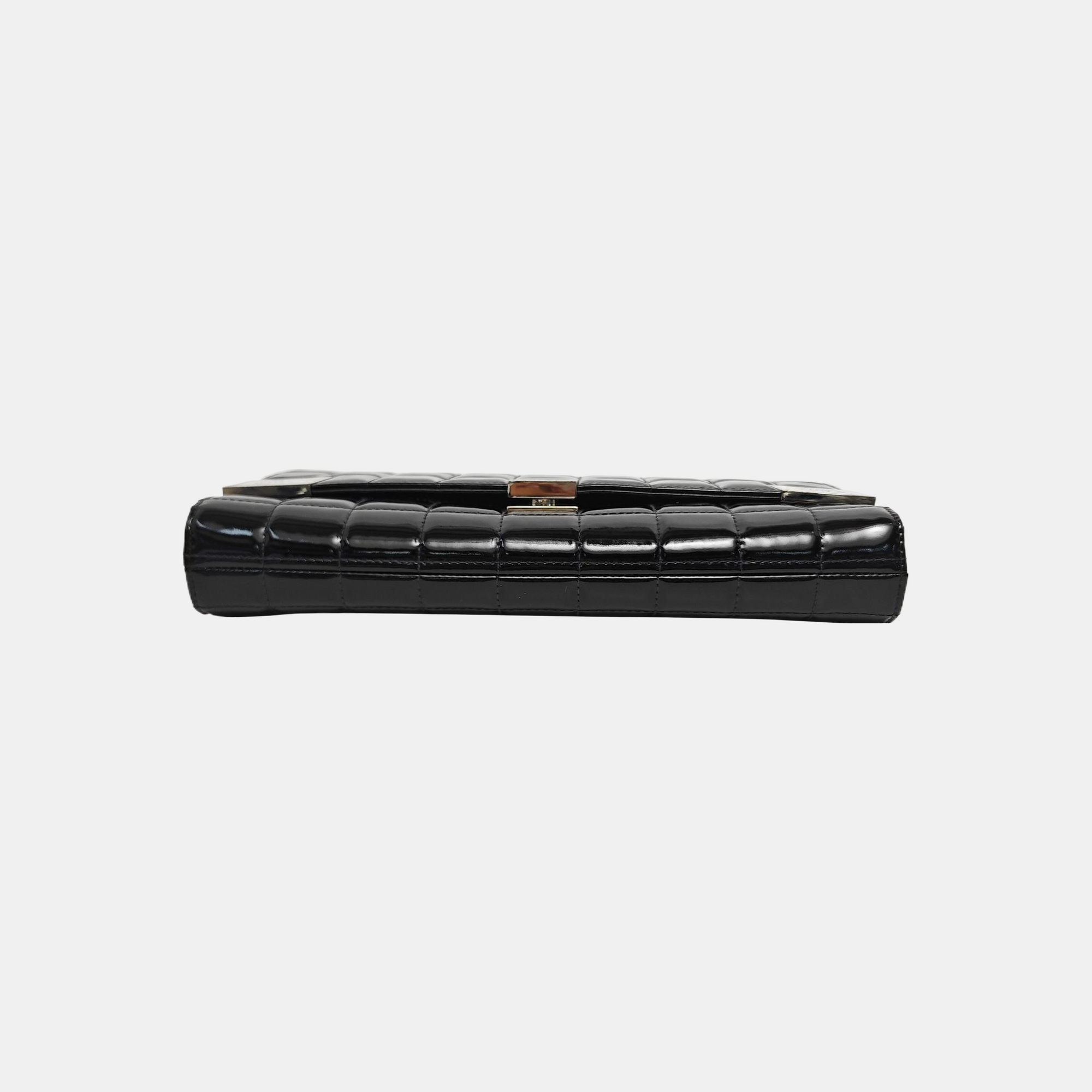 CHOCOLATE BAR Patent Leather Black