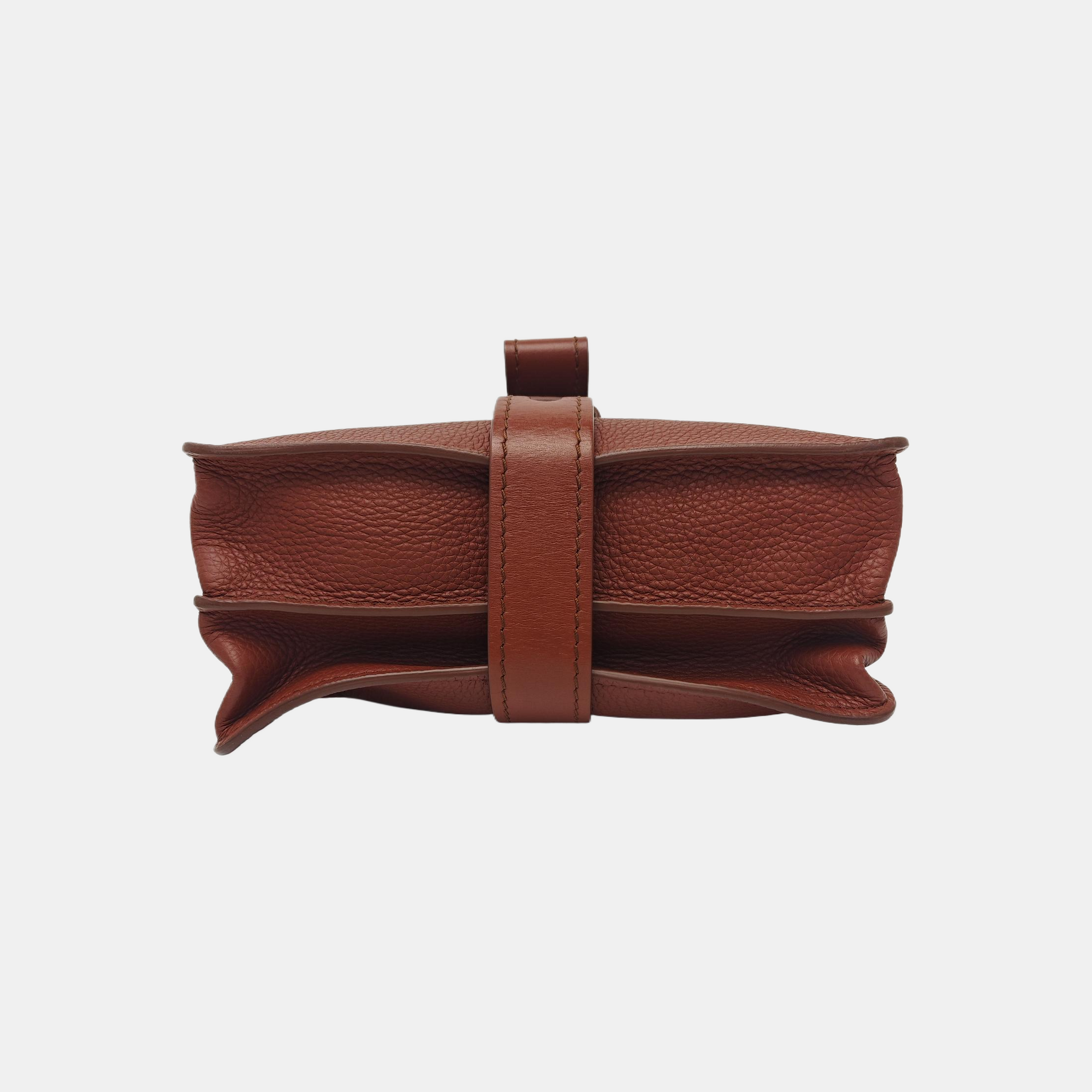Aby Small Calfskin Brown