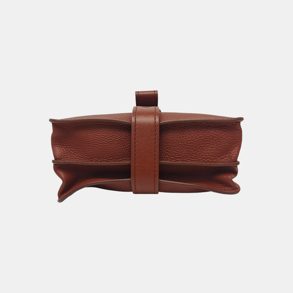 Aby Small Calfskin Brown