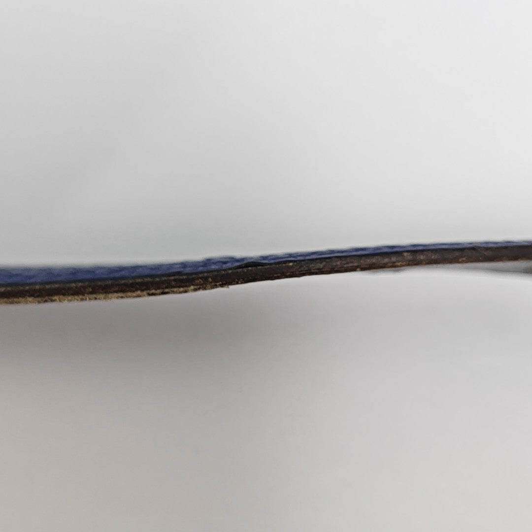 Leather Belt Blue
