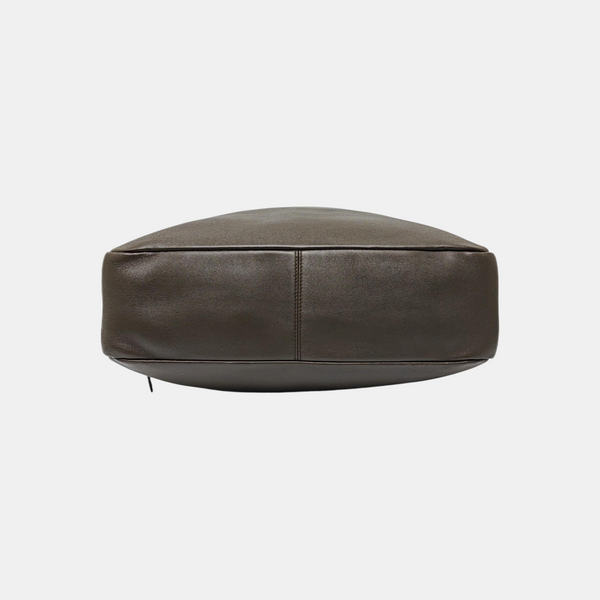 JAMIE SHOPPING Medium Quilted Lambskin Gray