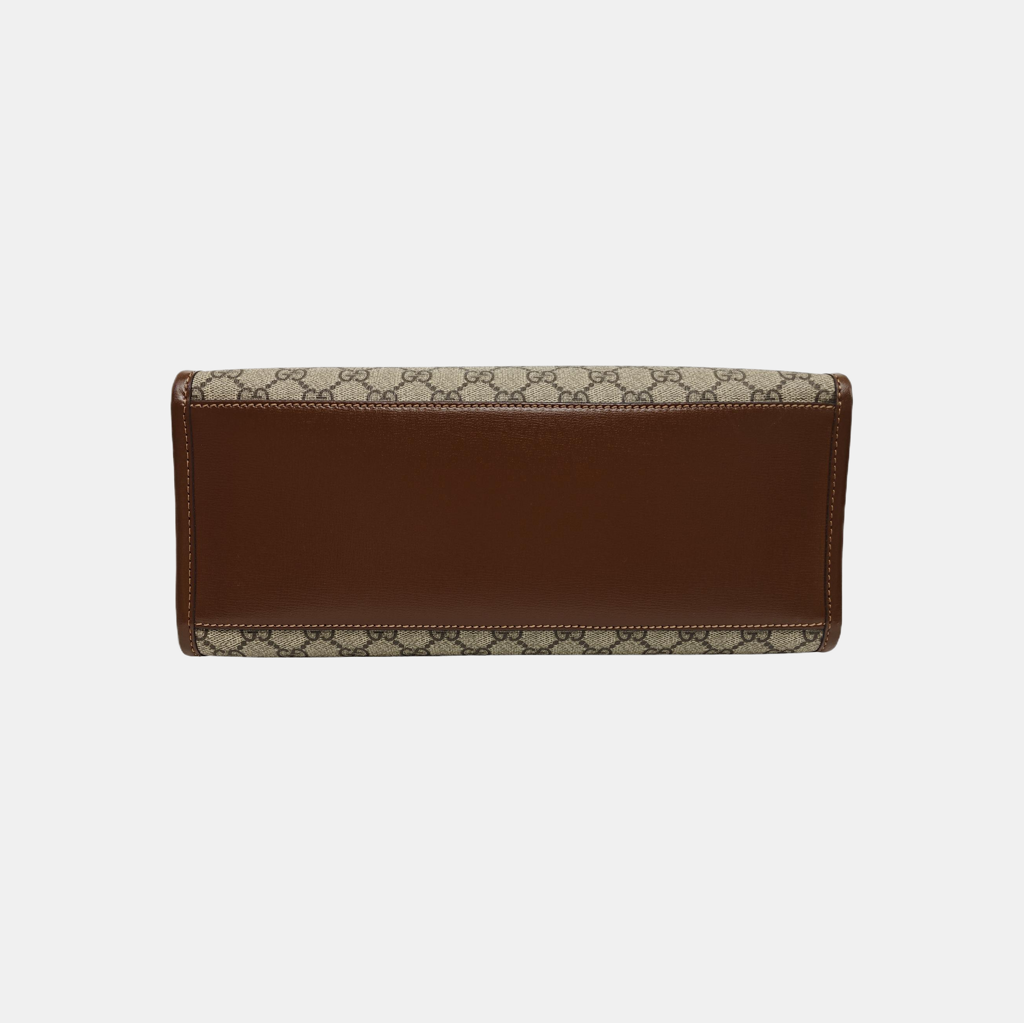 Retro Small Monogram Coated Canvas Brown