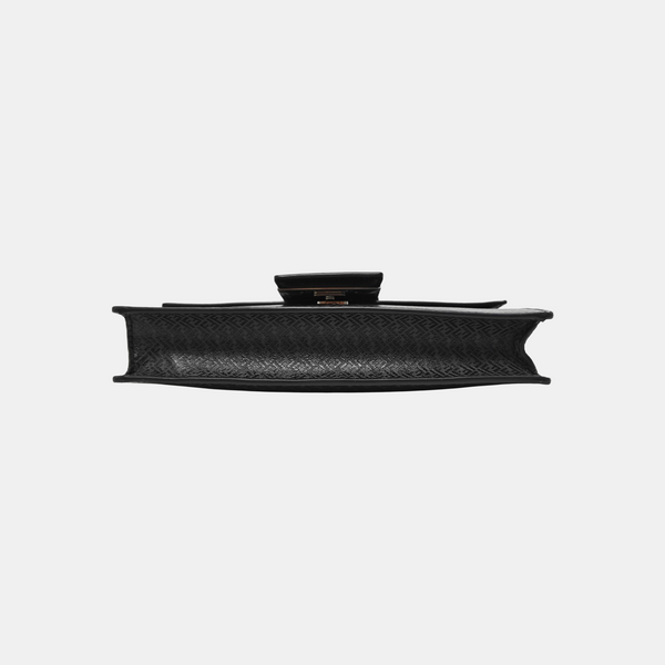 Baguette Medium Calfskin Black