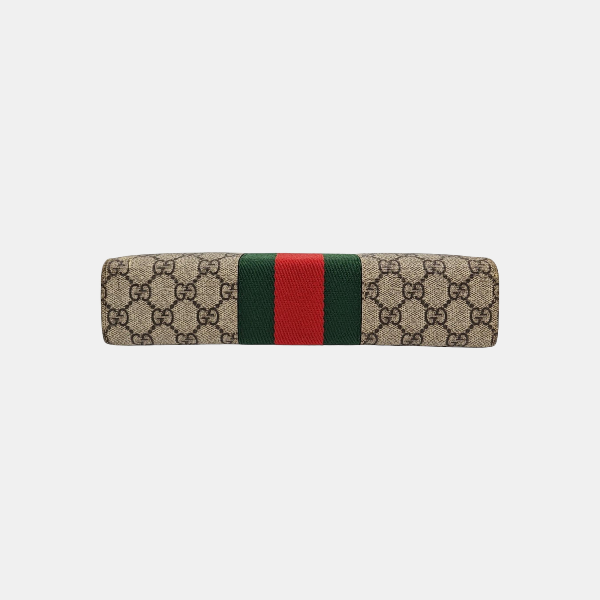GG Supreme Monogram Coated Canvas Black