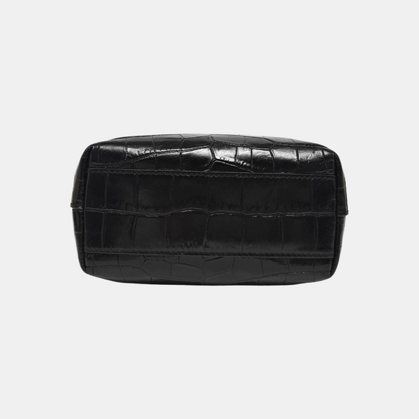 Calfskin Shoulder Bag Black
