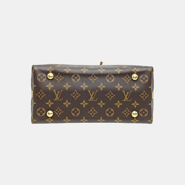 CARRYALL PM Monogram Coated Canvas Brown