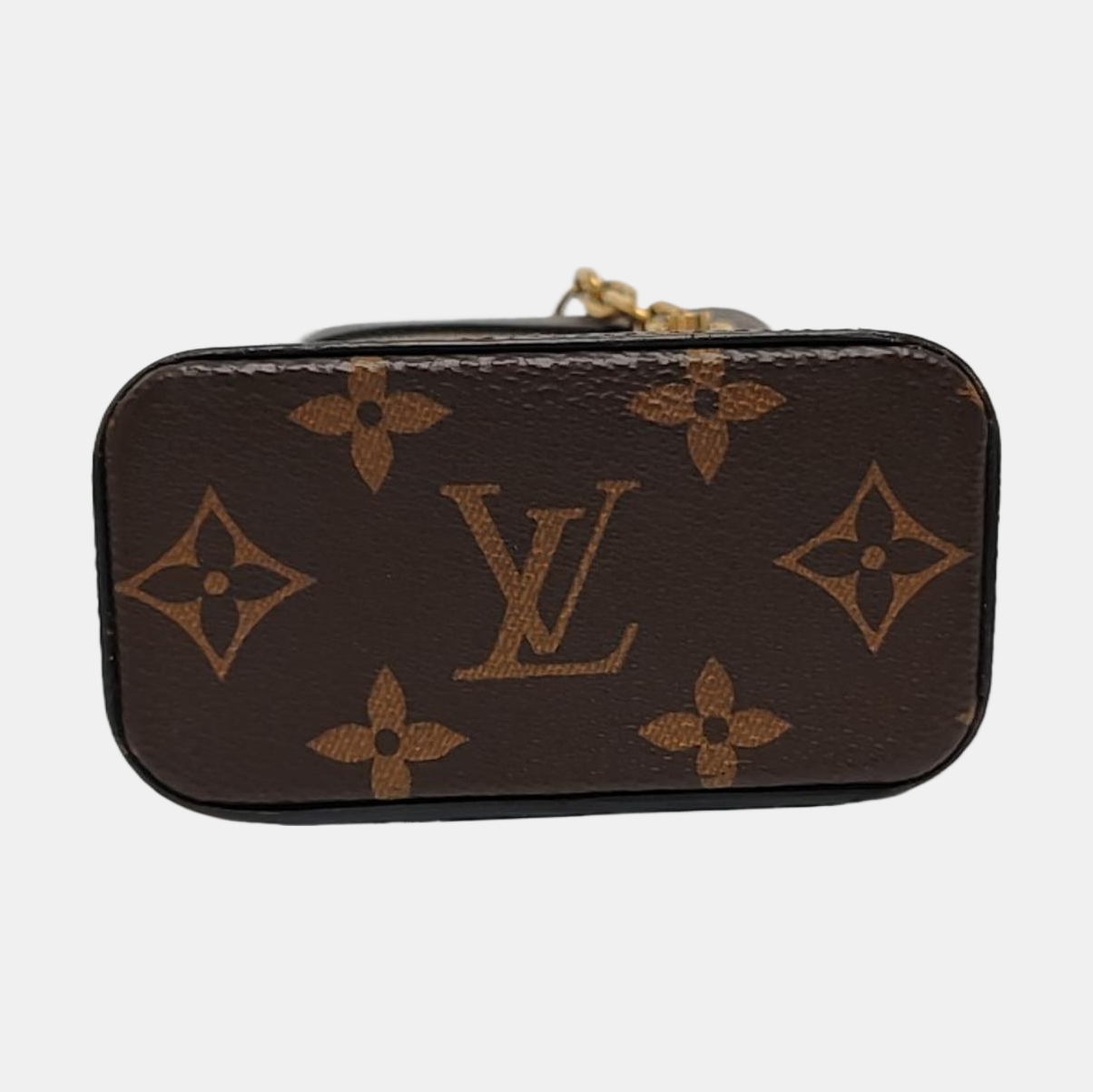 PHONE BOX Monogram Coated Canvas Brown