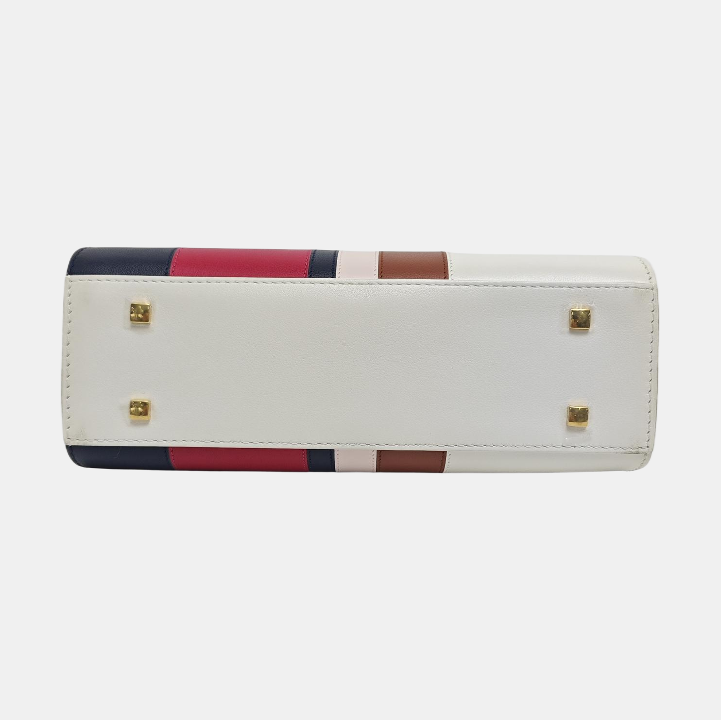Calfskin Shoulder Bag Multicolor