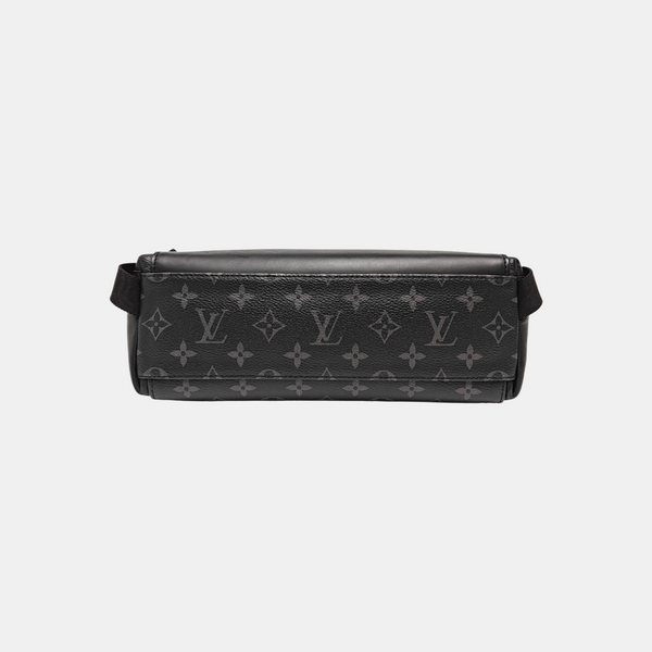 VOYAGER PM Monogram Coated Canvas Black