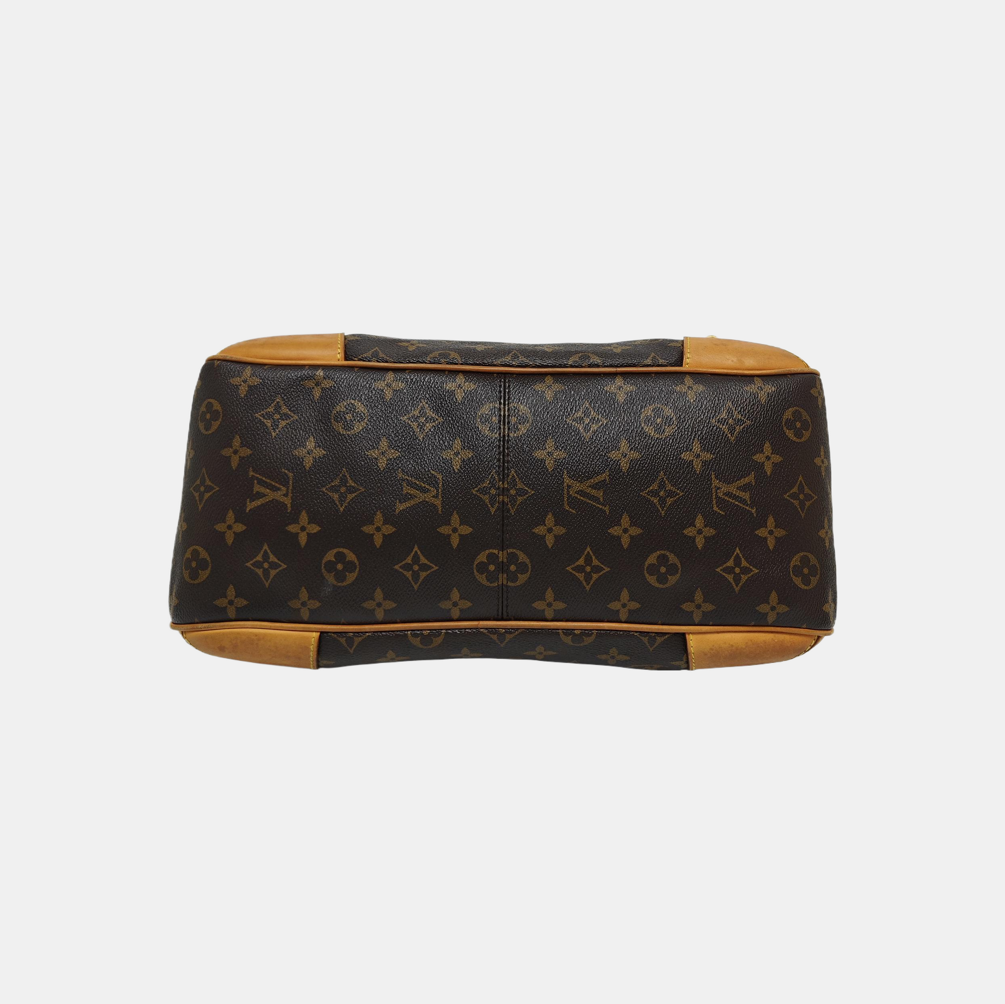 RETIRO GM Monogram Coated Canvas Brown