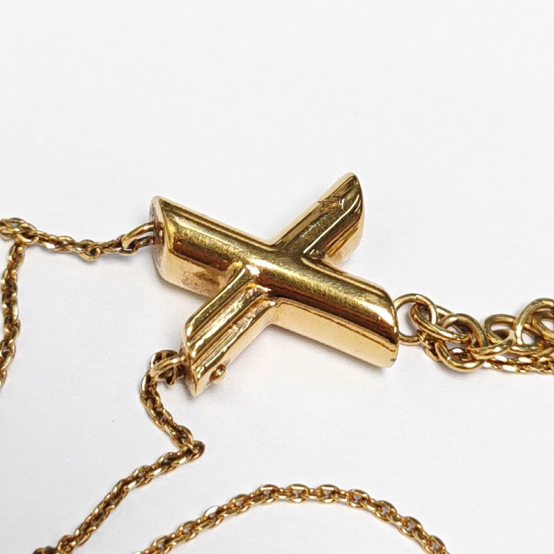 LV &amp; ME Metal Gold Necklace