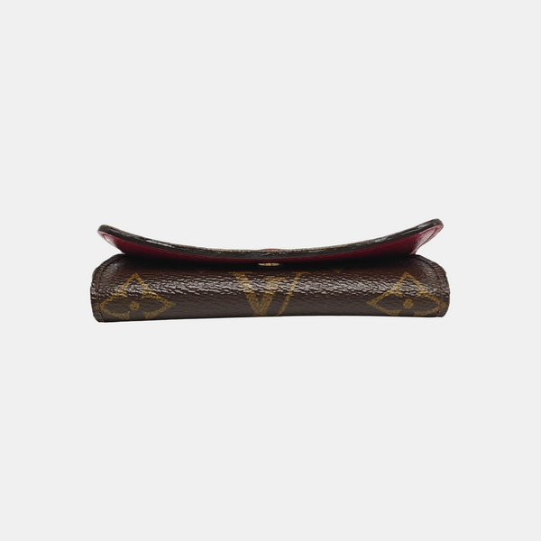 Monogram Coated Canvas Key Pouch Brown