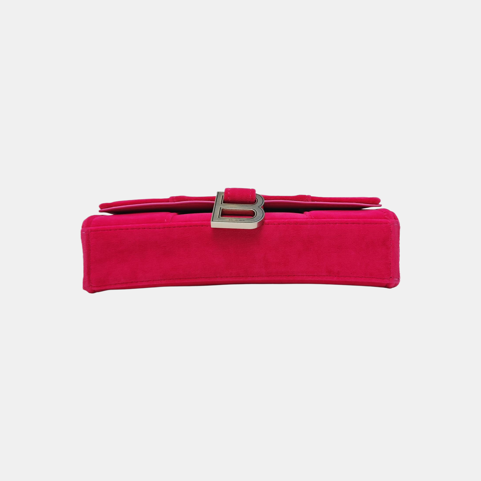 Fabric Shoulder Bag Red