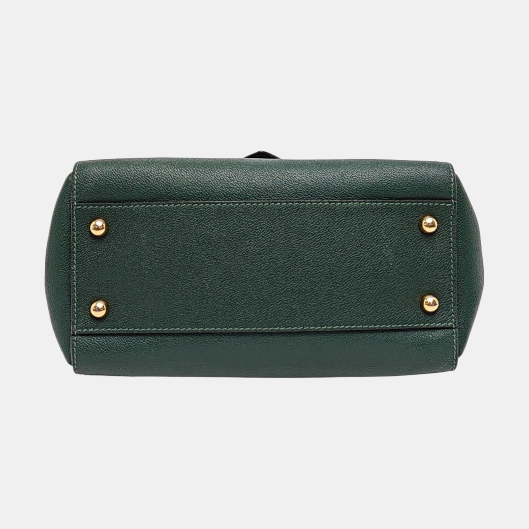Buckle Calfskin Green