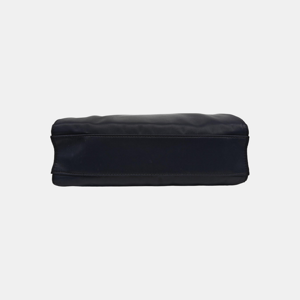 Nylon Shoulder Bag Blue